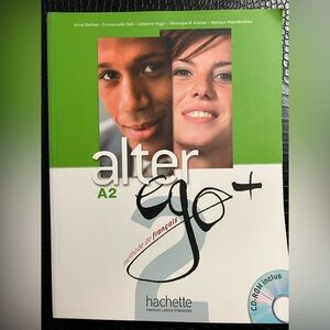 Hachette Alter Ego A2 French Textbook with CD 2012 edition
